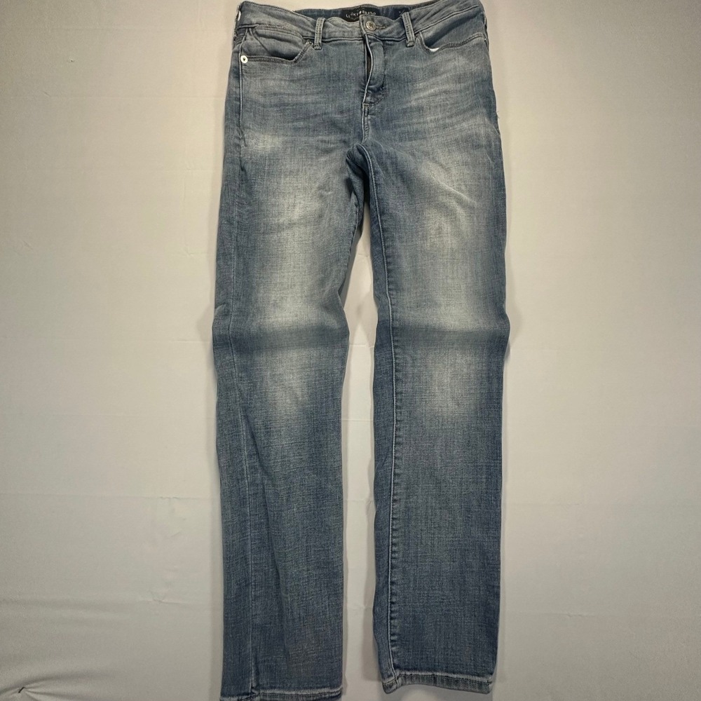 Lucky Brand Hayden Skinny Jeans Womens 6/28 Medium Wash Blue Denim Slim Fit